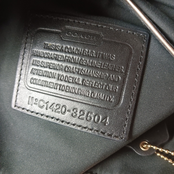 Coach Urbane Shoulder Bag No.C1420-32504 in Camel - Picture 7 of 11